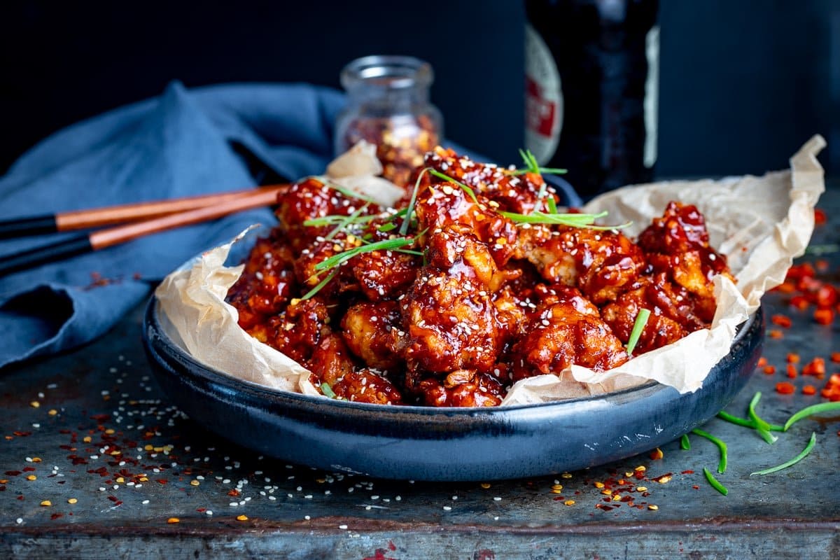 Korean Fried Chicken - Nicky's Kitchen Sanctuary