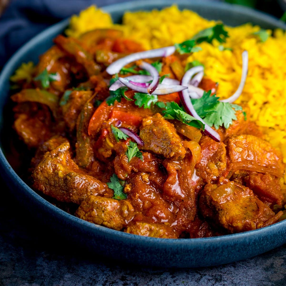 Air fryer Chicken Curry - Nicky's Kitchen Sanctuary