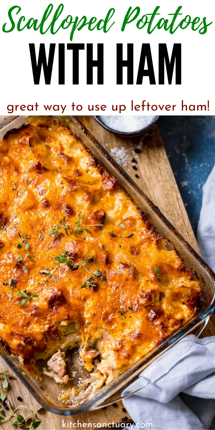 Scalloped Potatoes with Ham - Nicky's Kitchen Sanctuary