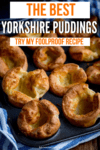 Yorkshire puddings in a tray