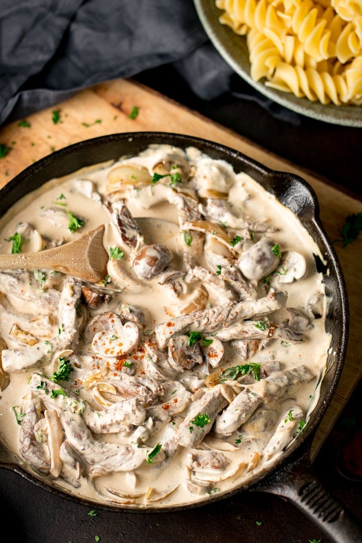 Beef Stroganoff - 16