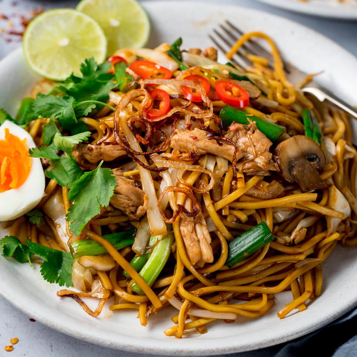 Spicy Mee Goreng (fried noodles)-image