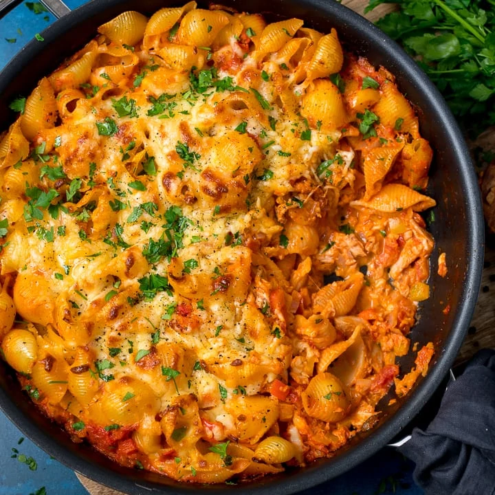 Creamy Tuna Pasta Bake - Nicky's Kitchen Sanctuary