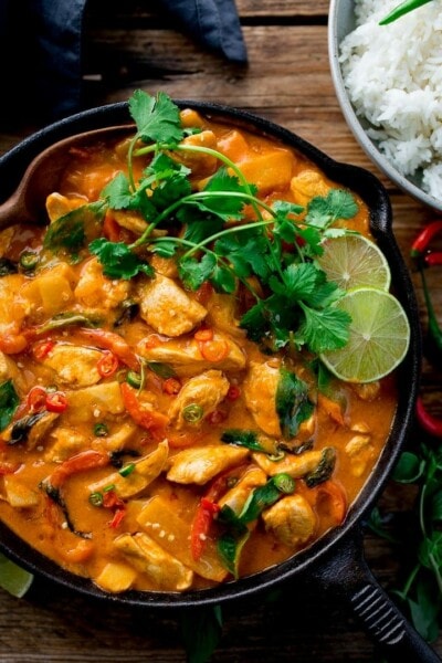 Thai Red Chicken Curry - Nicky's Kitchen Sanctuary