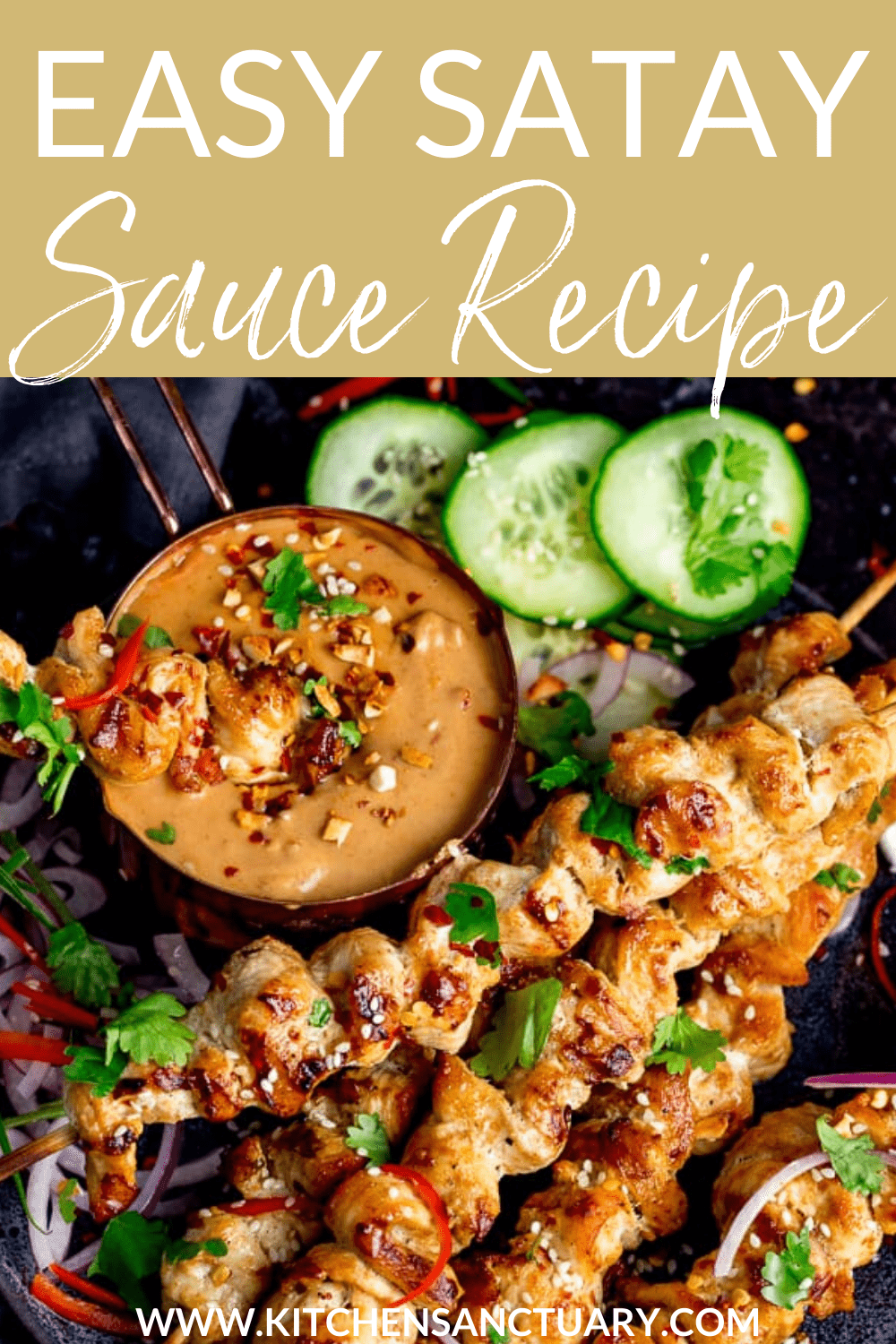 Easy Satay Sauce Recipe Nicky