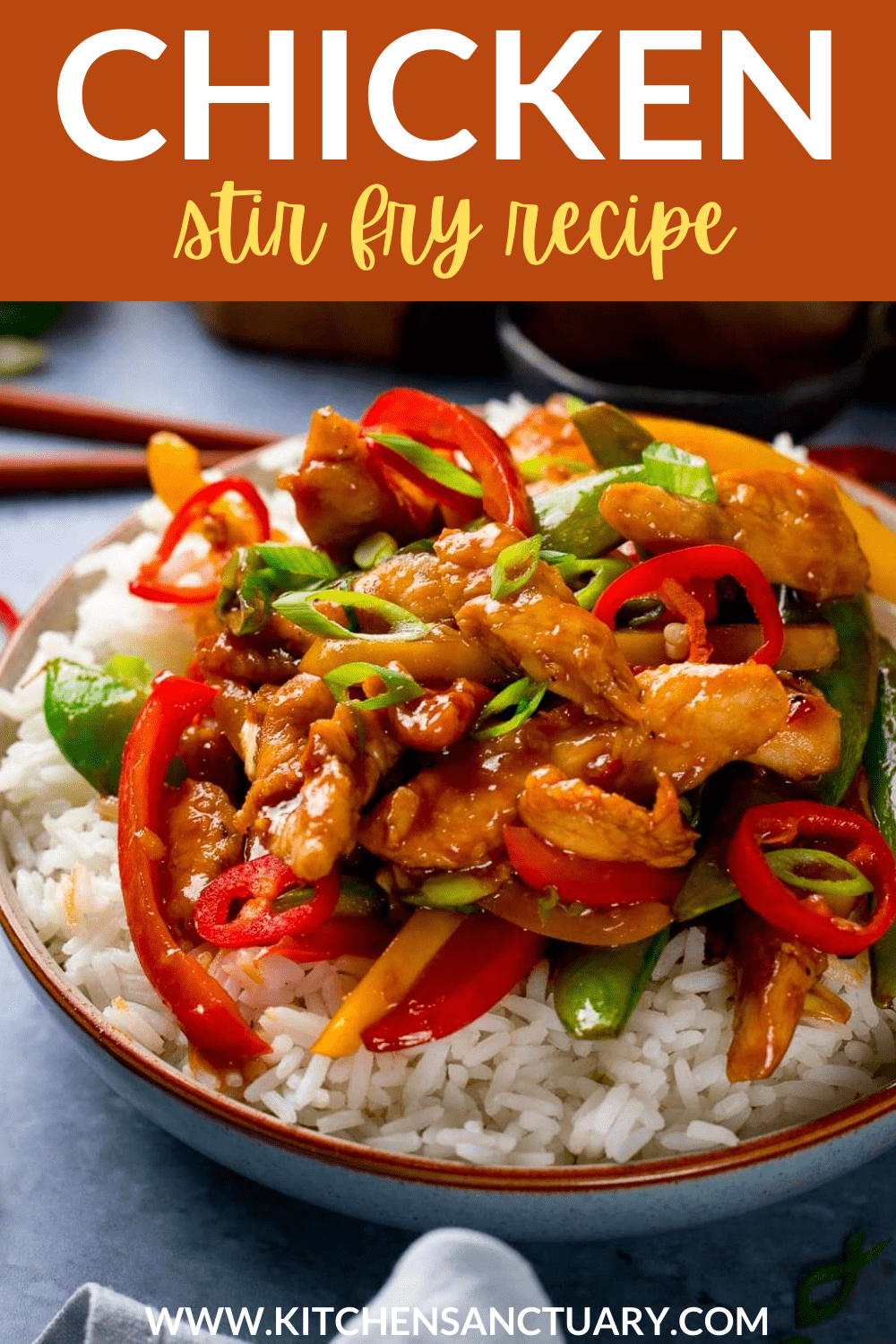 Quick Chicken Stir Fry - Nicky's Kitchen Sanctuary