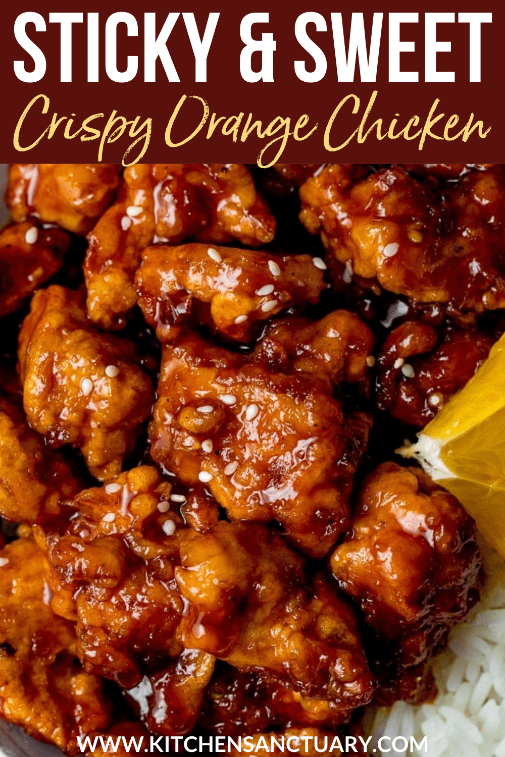Orange Chicken Recipe - Nicky's Kitchen Sanctuary
