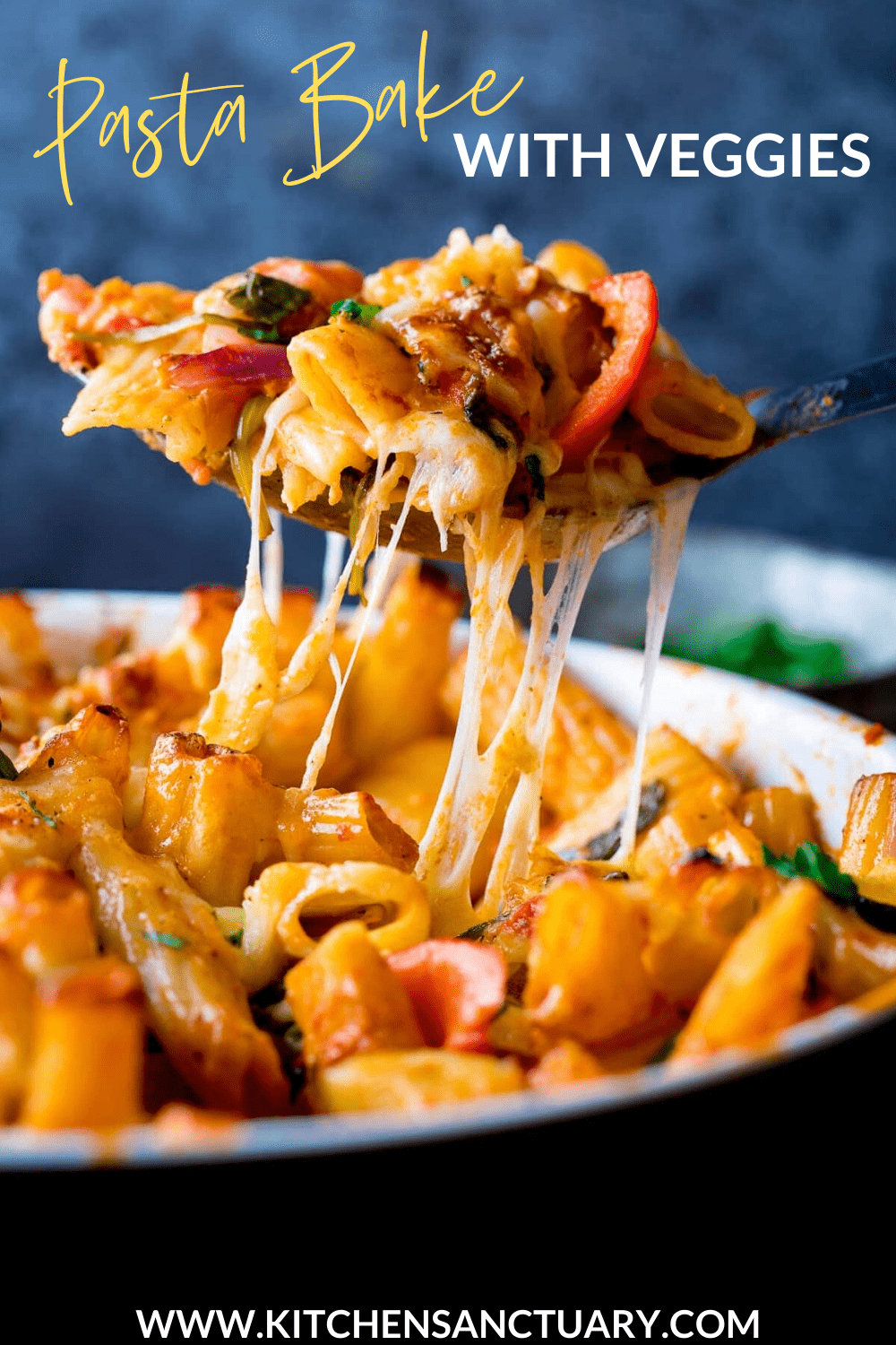 Vegetable Pasta Bake - Nicky's Kitchen Sanctuary