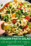 Easy Pasta Salad With The Best Italian Dressing - 71