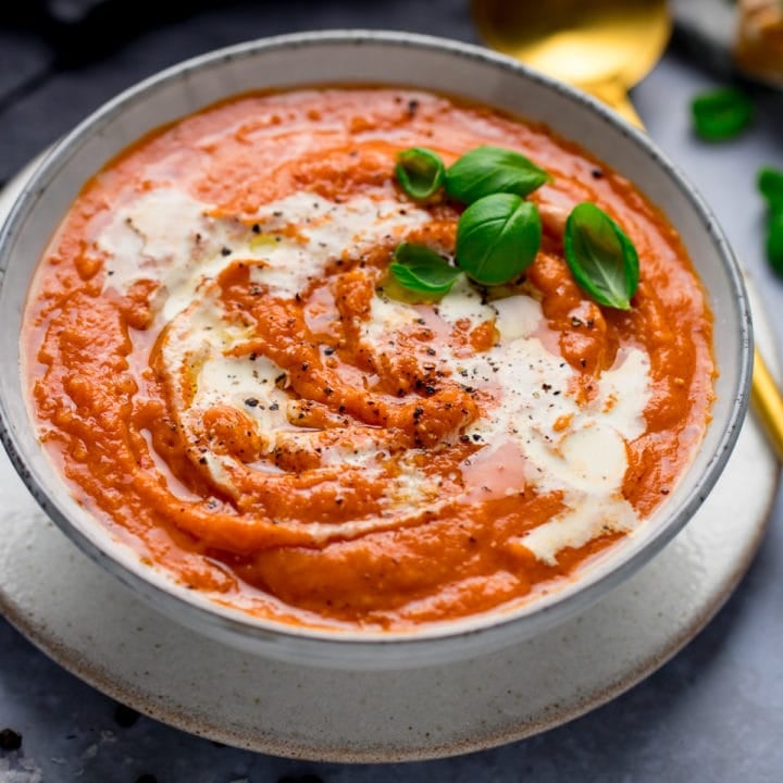 Homemade Cream of Tomato Soup Recipe