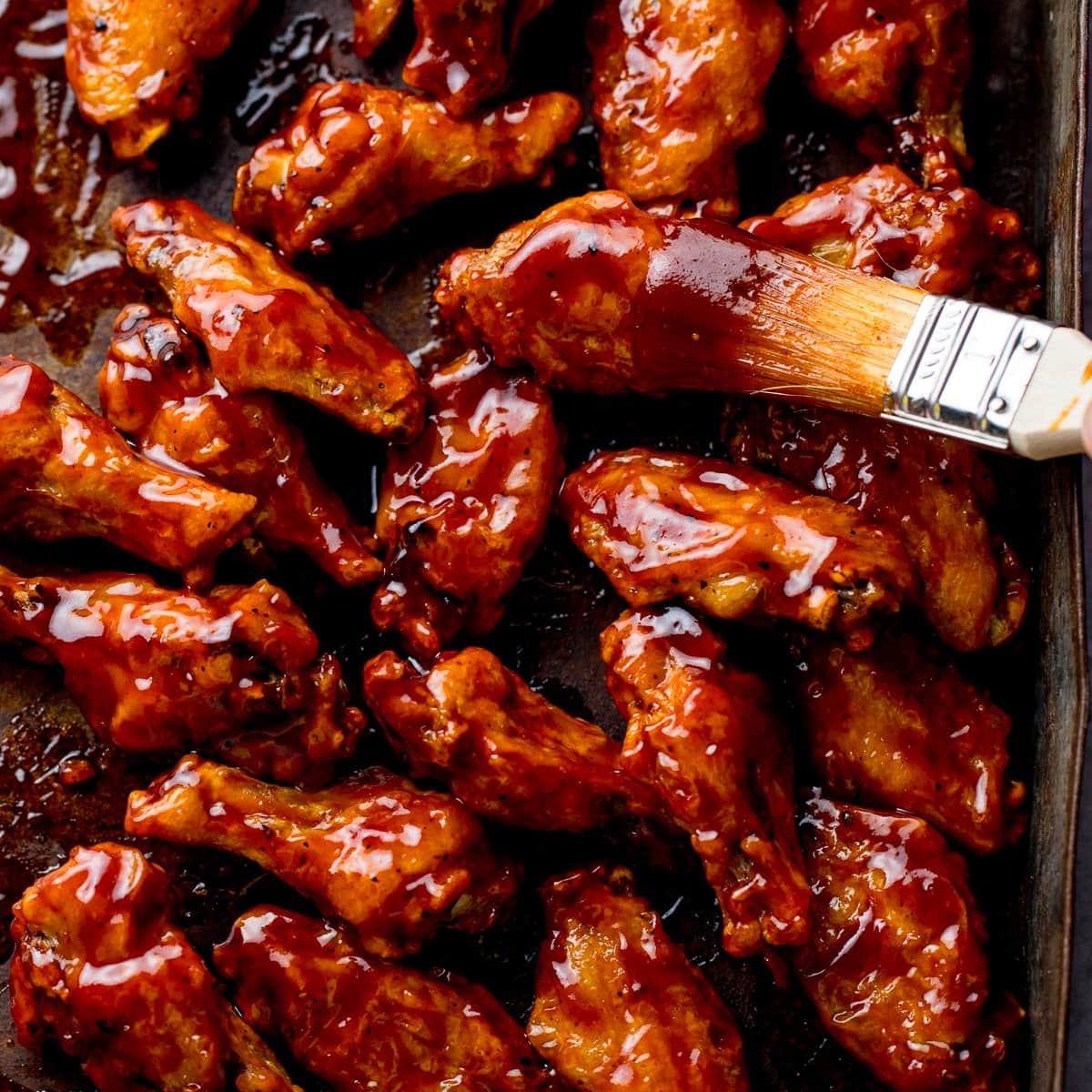 Oven Baked Barbecue Chicken Wings