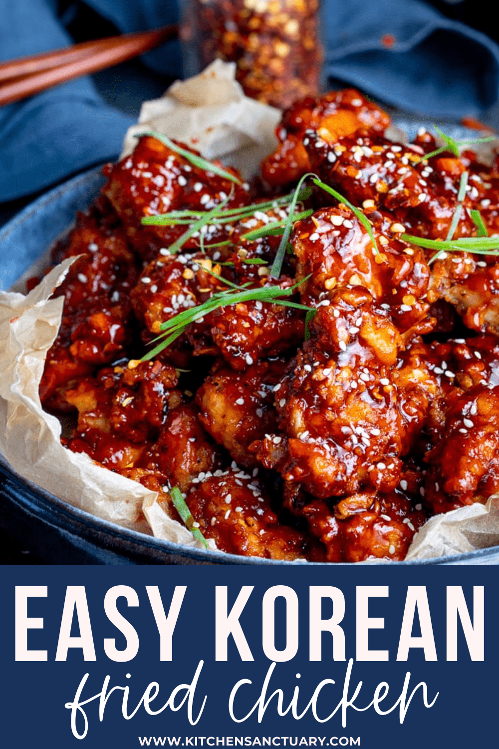 Korean Fried Chicken - Nicky's Kitchen Sanctuary