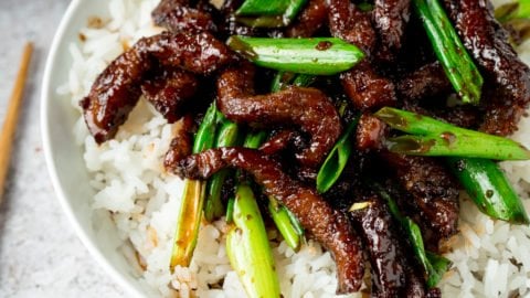 Easy Mongolian Beef Recipe Nicky S Kitchen Sanctuary