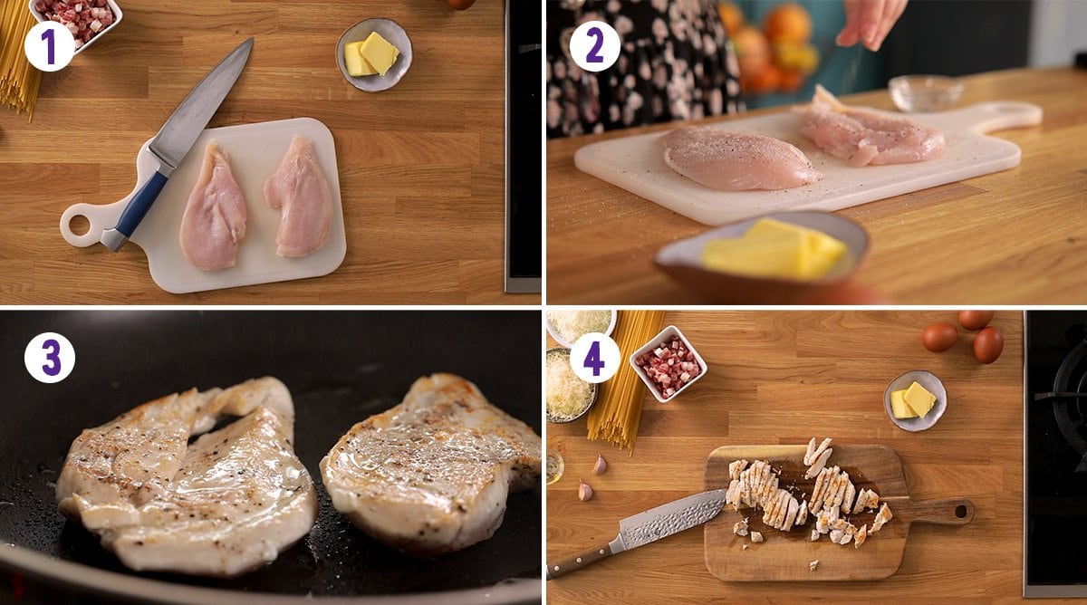Chicken Carbonara - 13