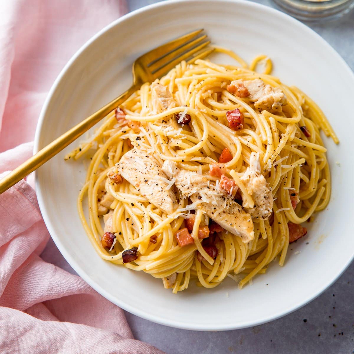 Chicken Carbonara - Nicky's Kitchen Sanctuary