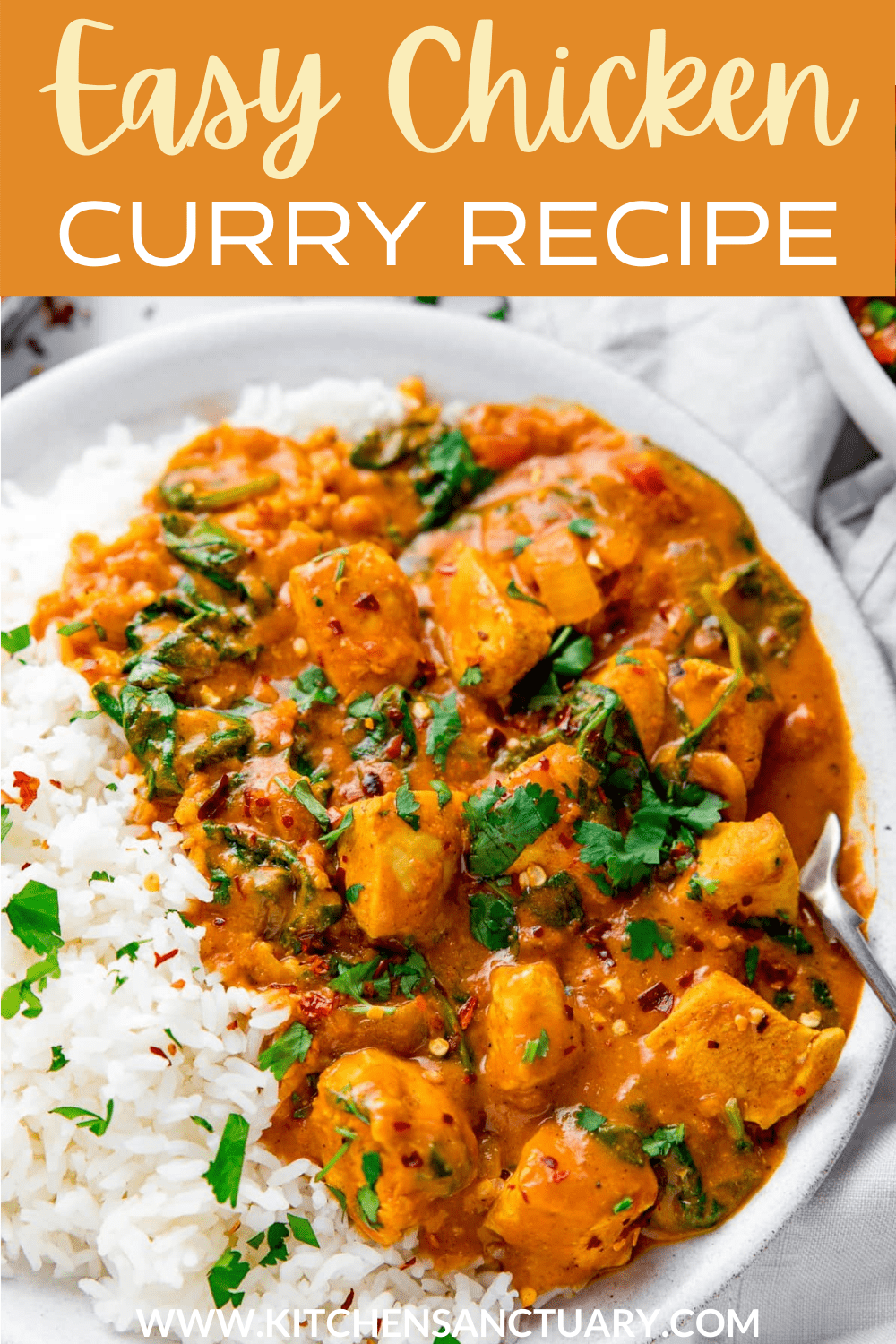 Easy Chicken Curry - Nicky's Kitchen Sanctuary