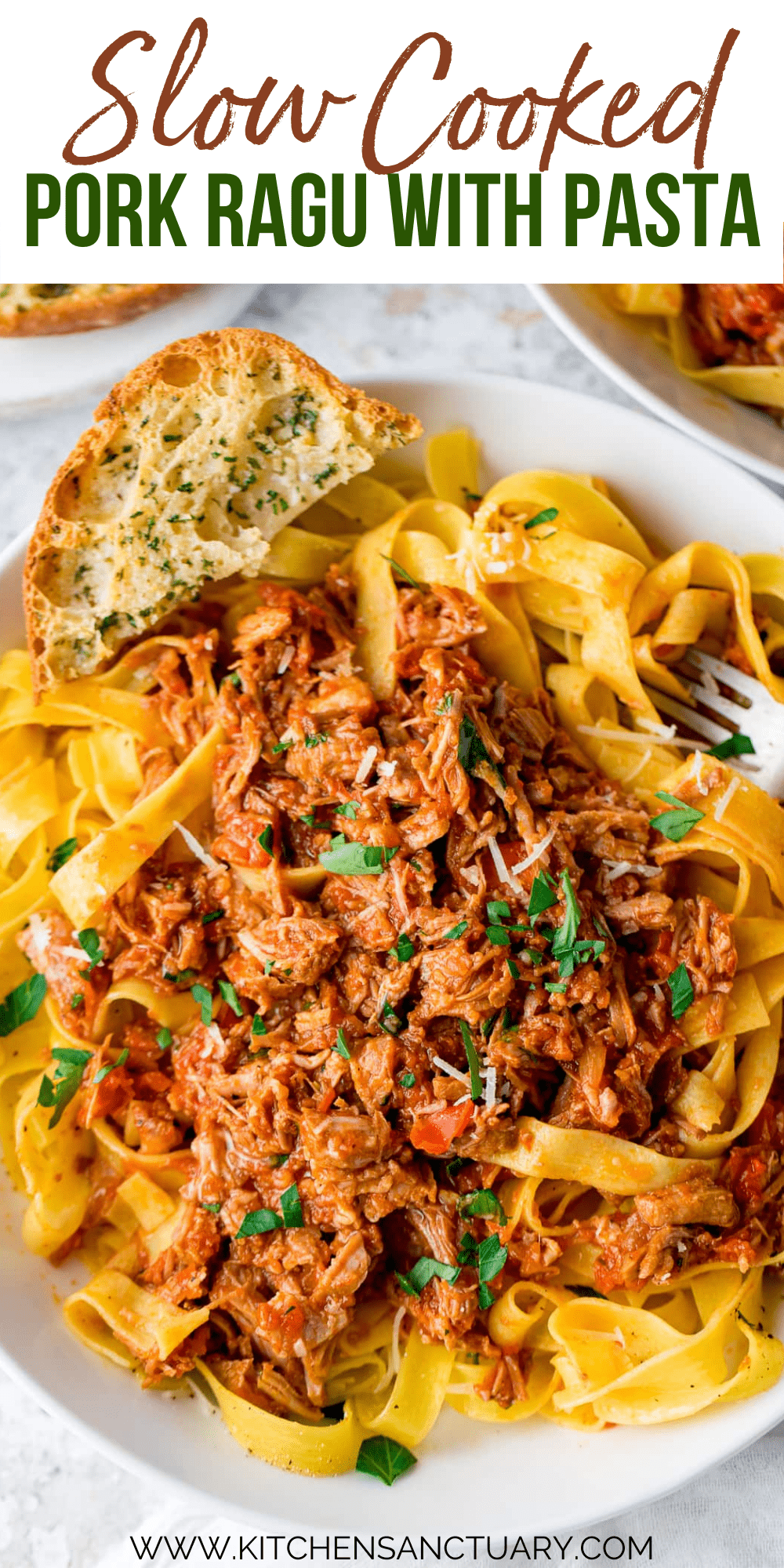 Pork Ragu [Rich & Tender]