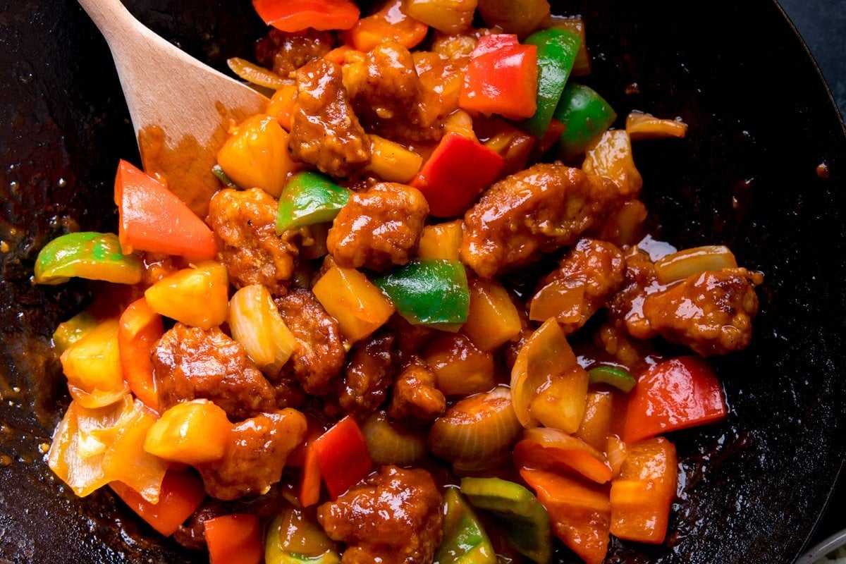 Sweet and Sour Pork - Nicky's Kitchen Sanctuary