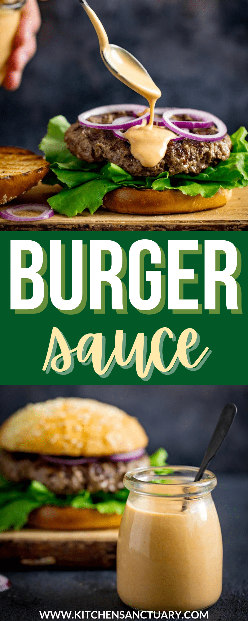 Simple Burger Sauce - Nicky's Kitchen Sanctuary