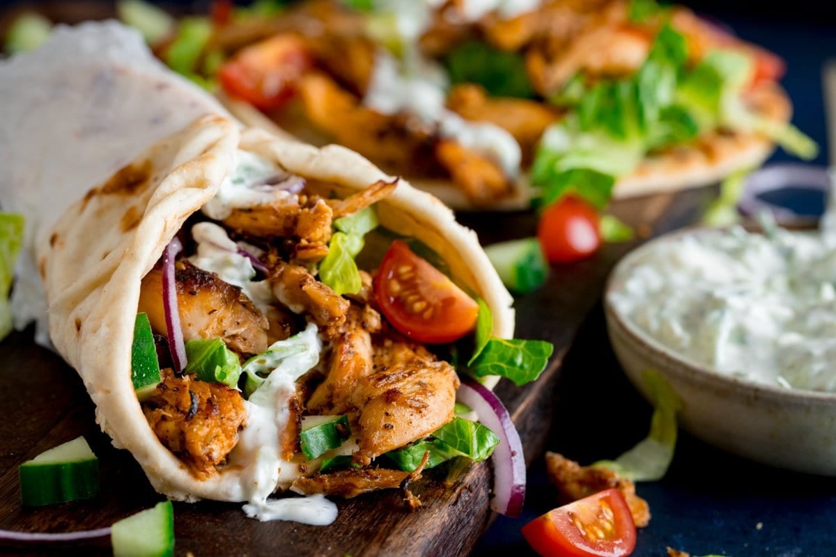 Easy Chicken Gyros - Nicky's Kitchen Sanctuary