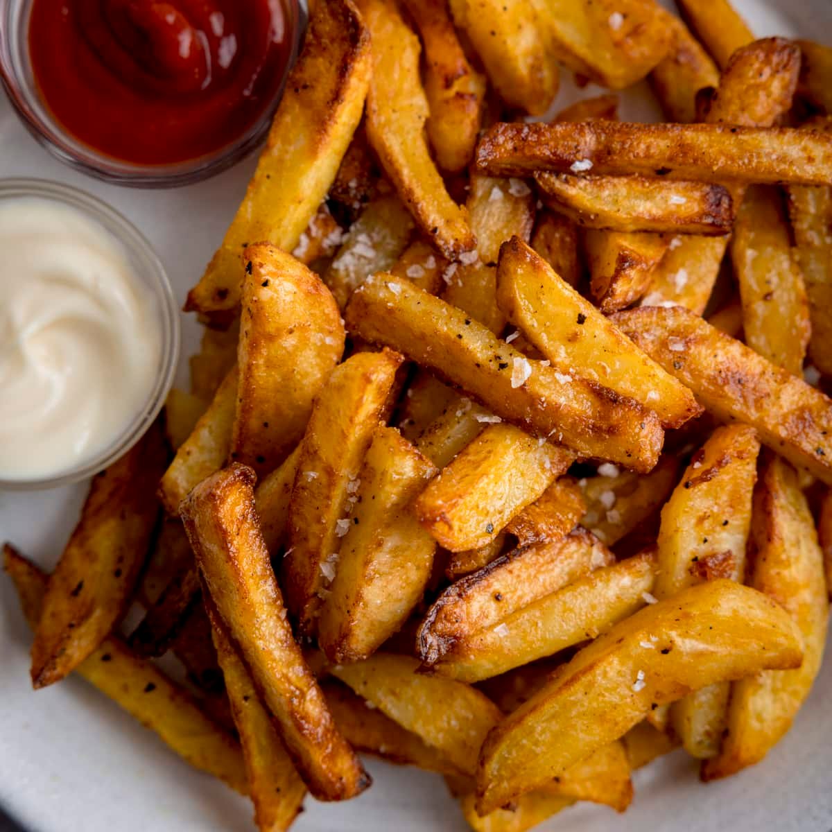 Homemade Air Fryer Chips - Nicky's Kitchen Sanctuary