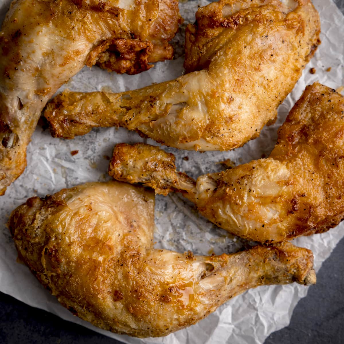 Air Fryer Crispy Chicken Legs - Nicky's Kitchen Sanctuary