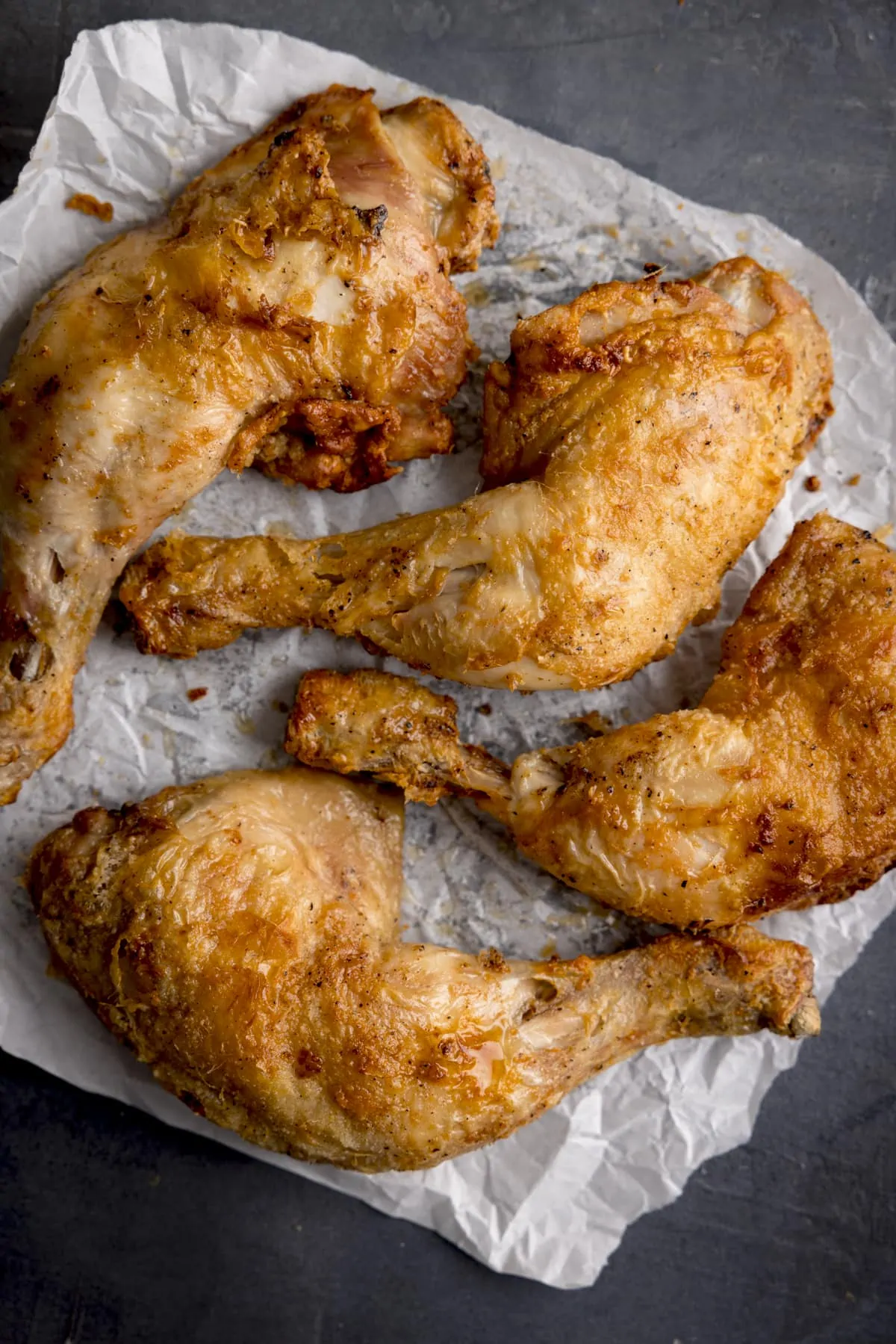 Baked Chicken Legs  Crispy Oven Baked Chicken Legs - Sweet and