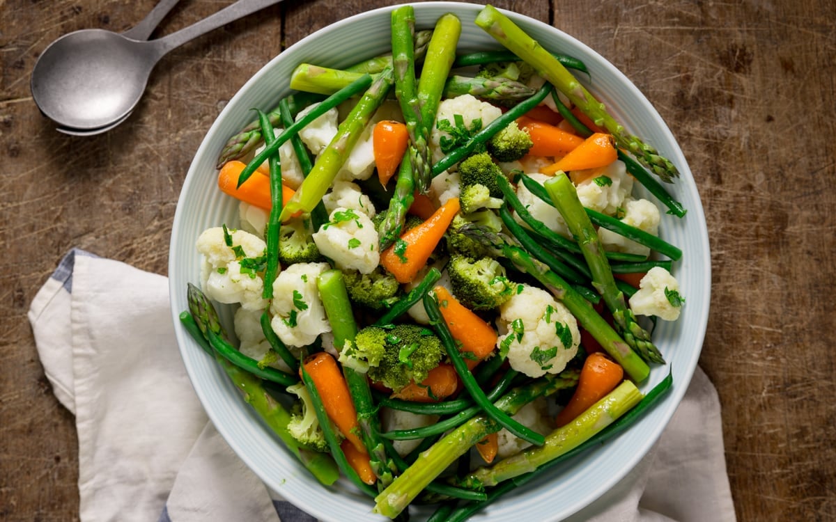 Steamed Vegetable Medley