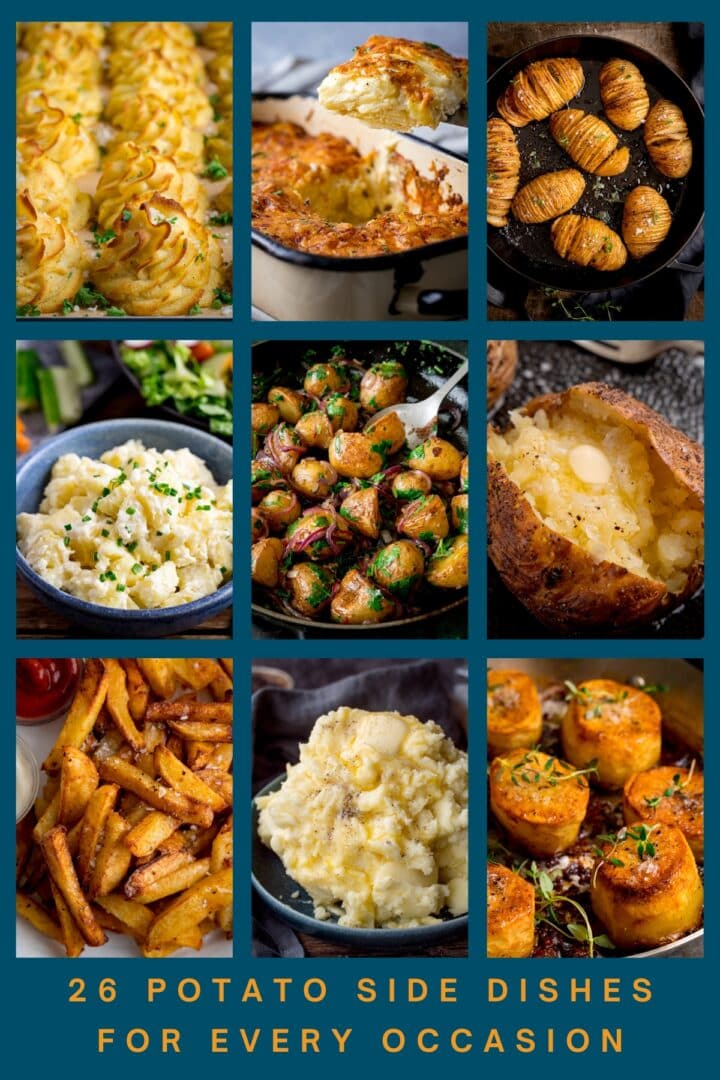 26 Potato Side Dishes for EVERY occasion! - Nicky's Kitchen Sanctuary
