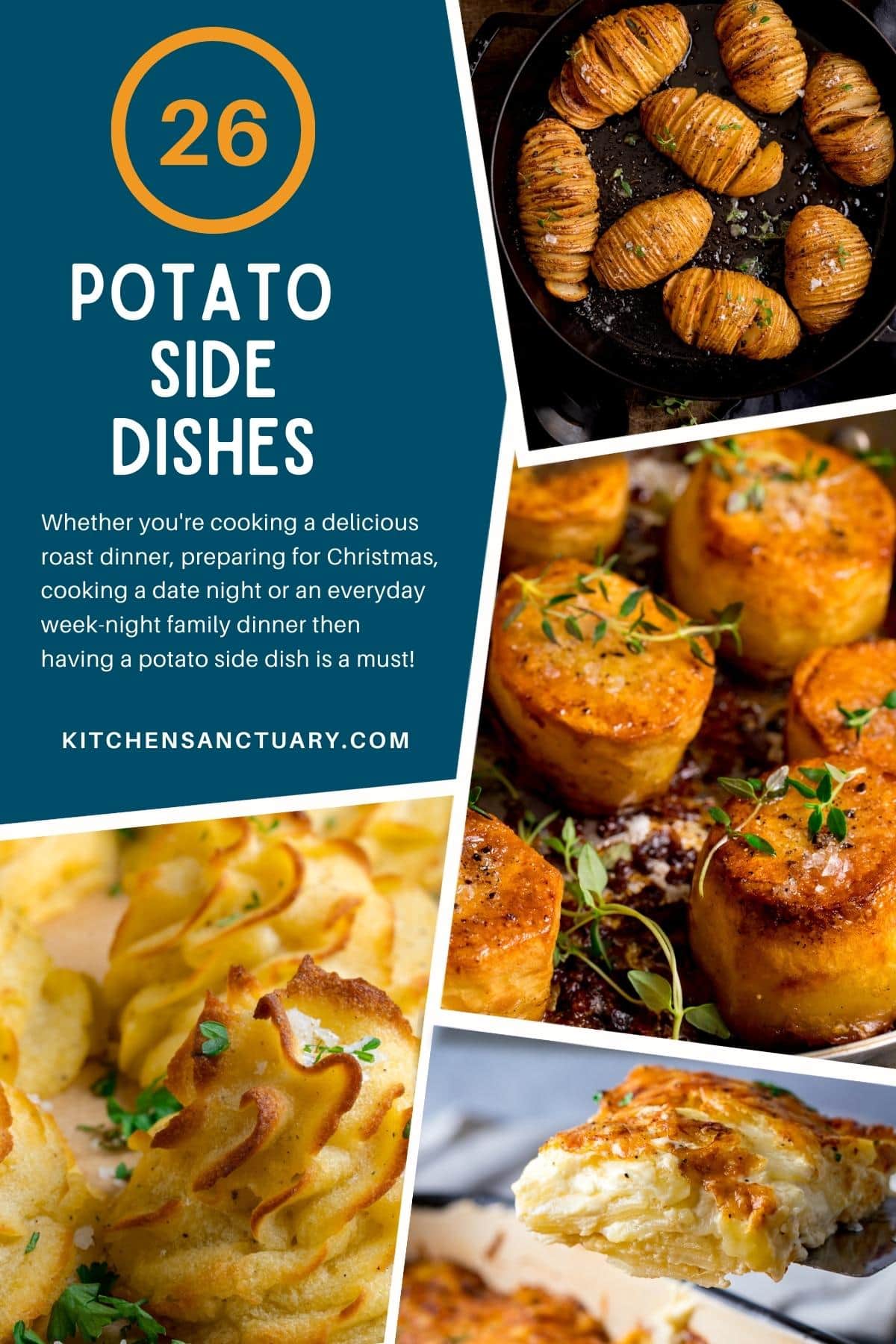 26 Potato Side Dishes for EVERY occasion! - Nicky's Kitchen Sanctuary