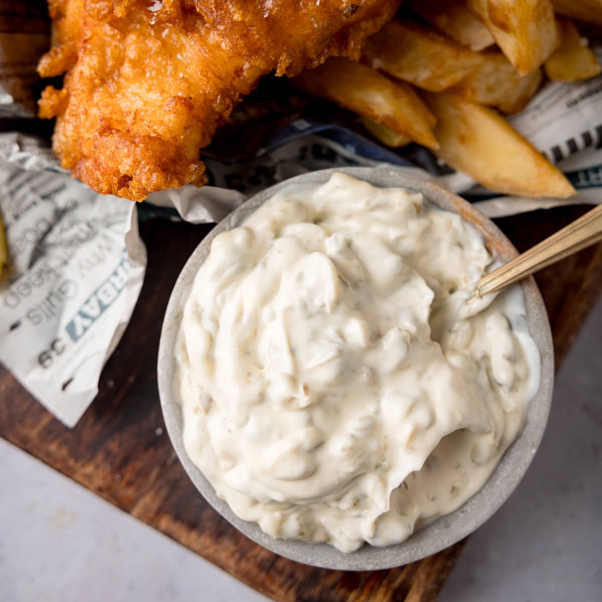 Chip Shop-Style Tartare Sauce