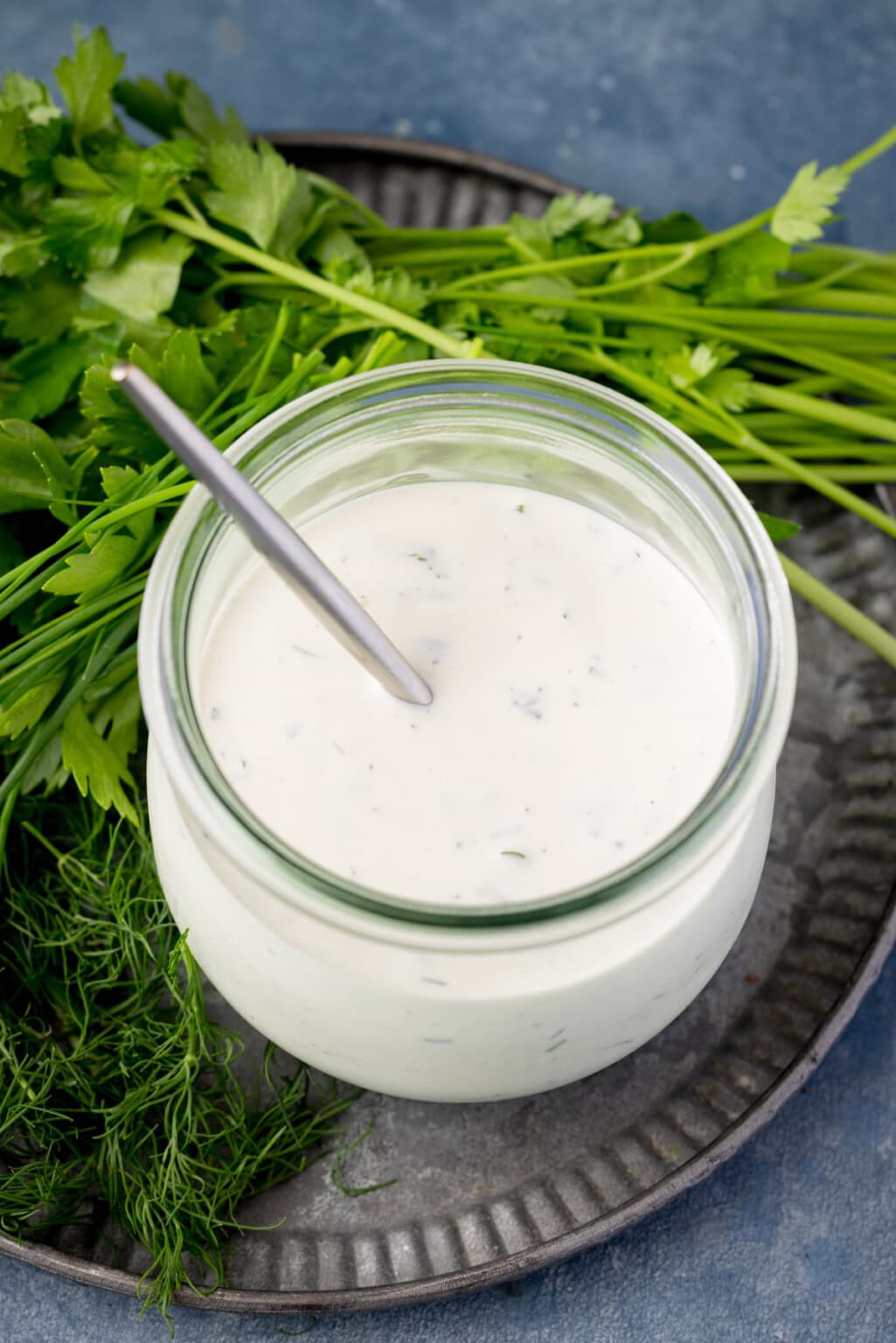 Homemade Ranch Dressing Recipe - Nicky's Kitchen Sanctuary