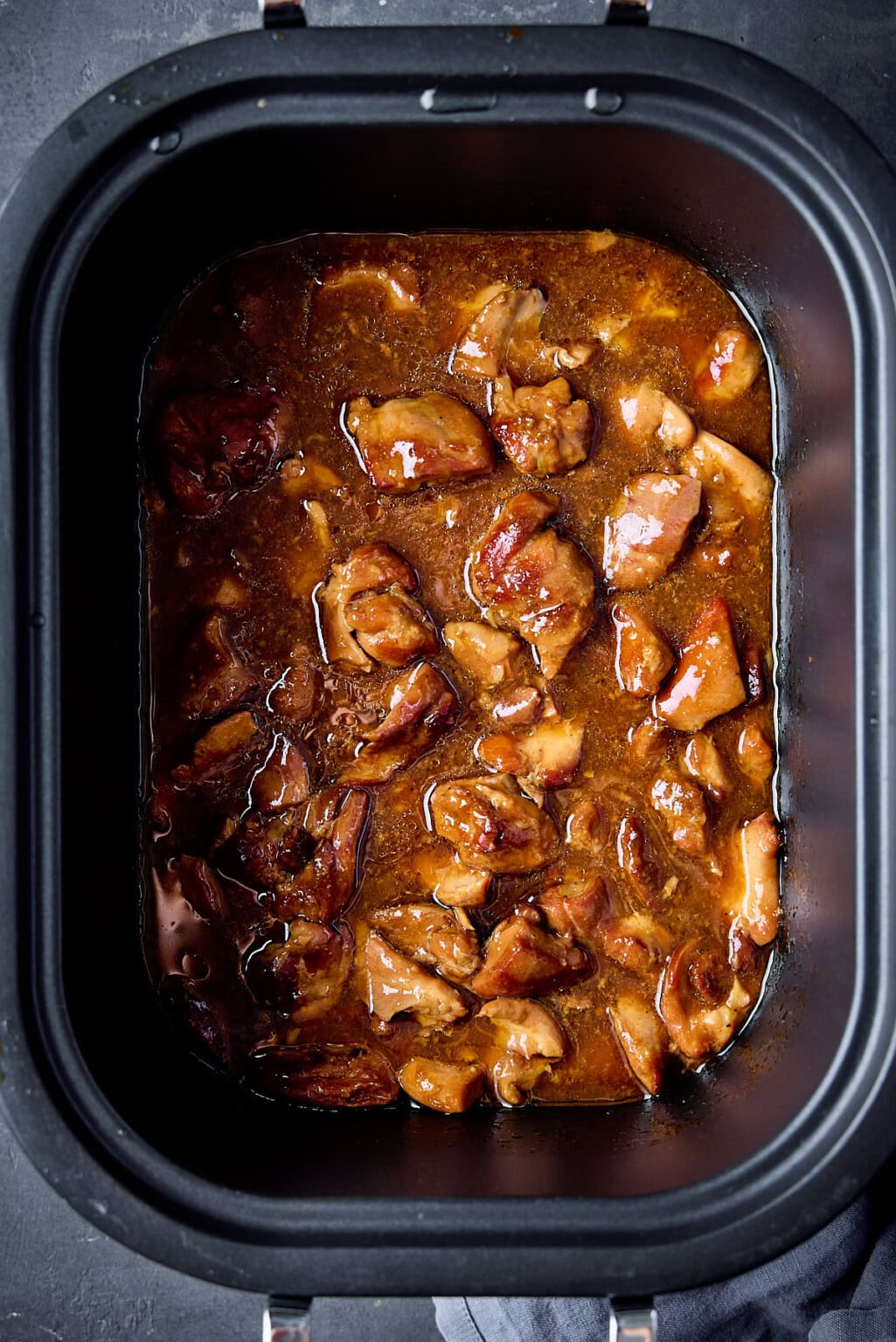 Slow Cooker Honey Garlic Chicken - Nicky's Kitchen Sanctuary
