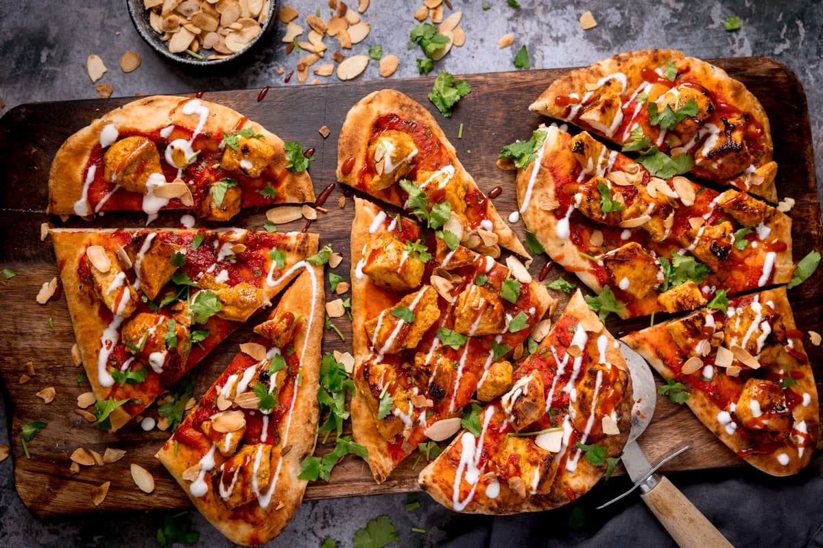 Rooster Tikka Pizza – Nicky’s Kitchen Sanctuary Rooster Tikka Pizza – Nicky’s Kitchen Sanctuary
