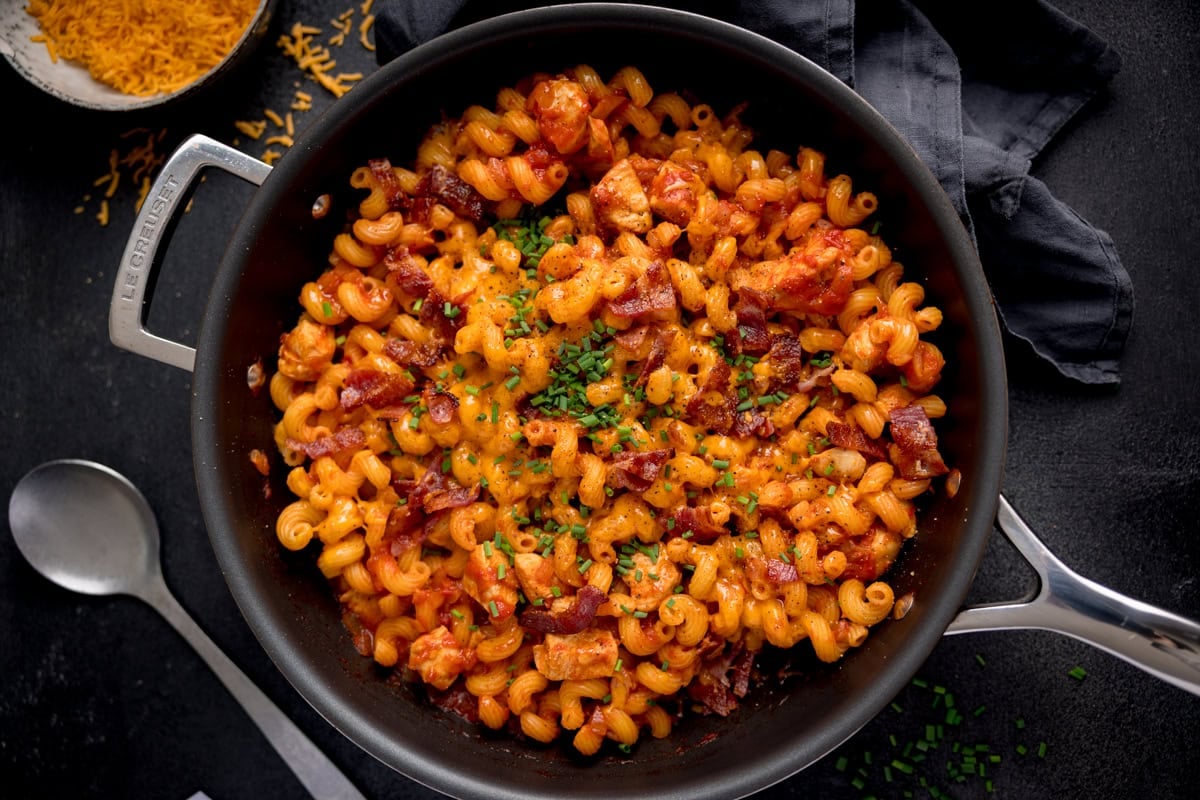 BBQ Rooster Pasta – Nicky’s Kitchen Sanctuary