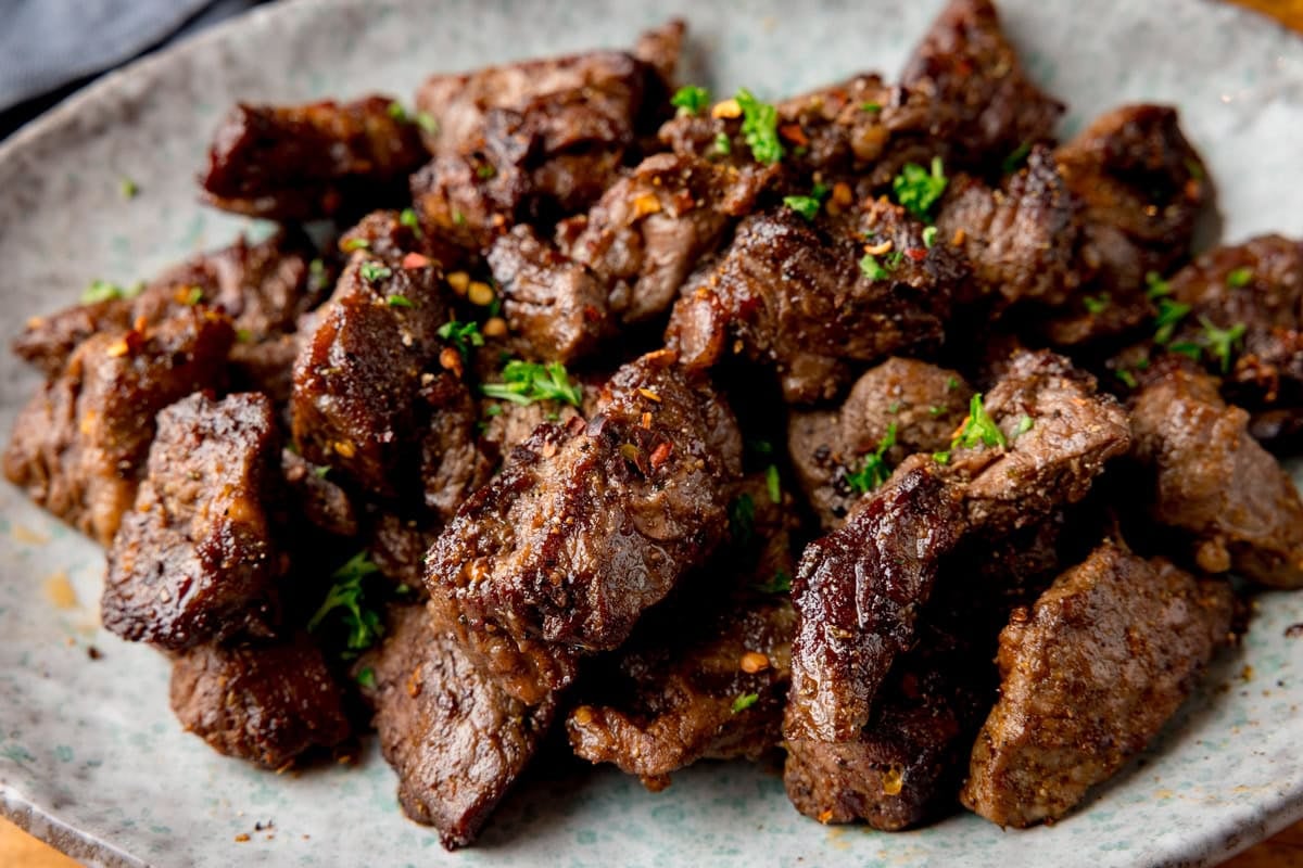 Air Fryer Steak Bites – Nicky’s Kitchen Sanctuary