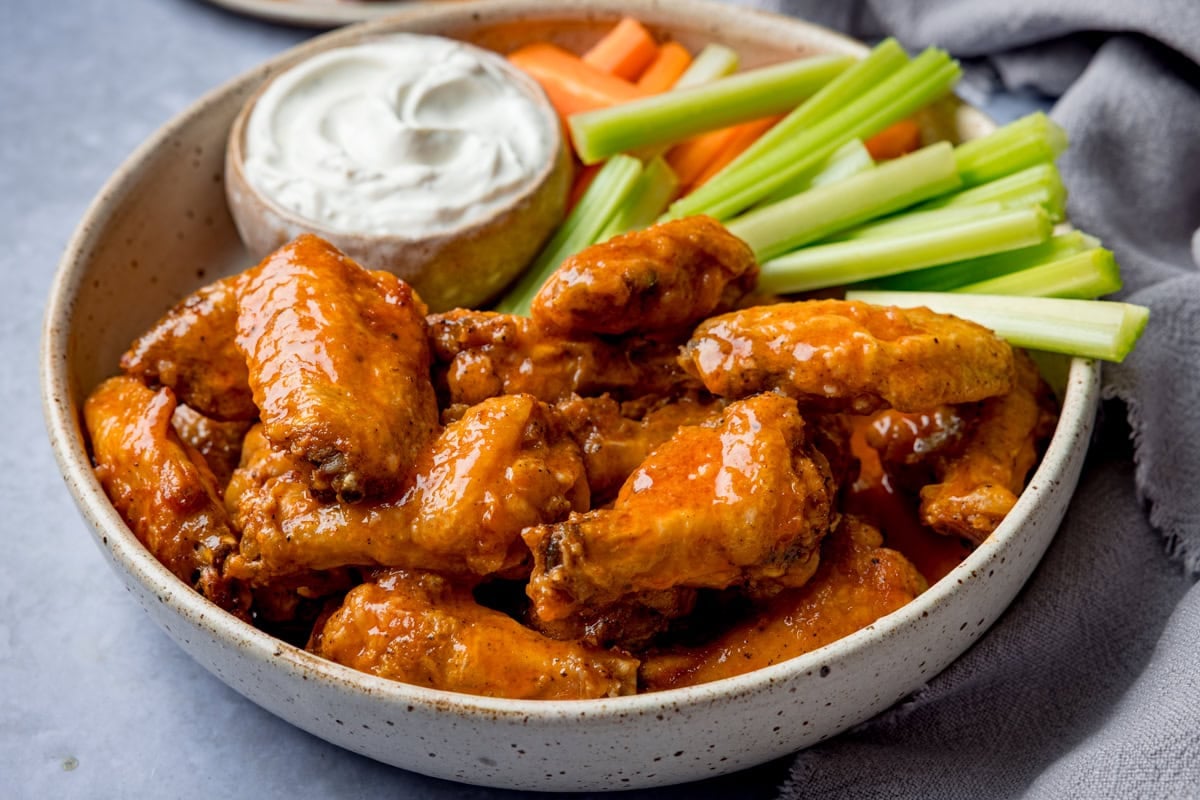 Air Fryer Buffalo Hen Wings Air Fryer Buffalo Hen Wings