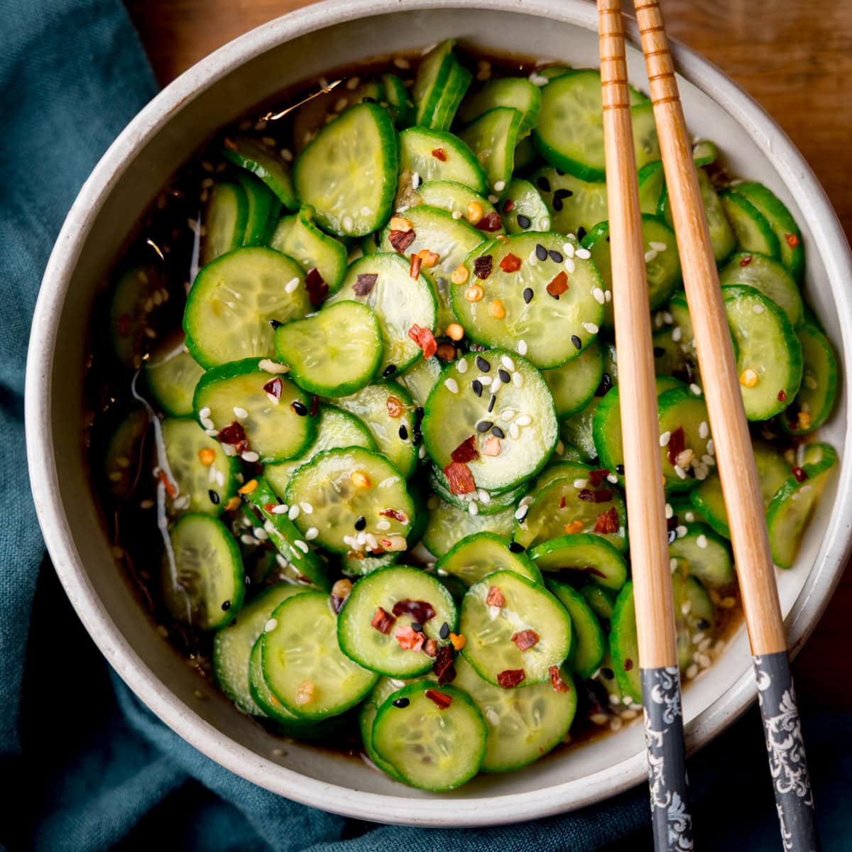 Asian Cucumber Salad