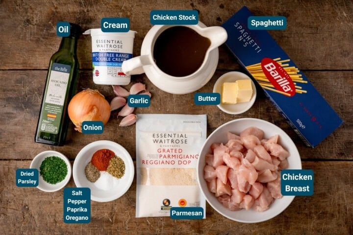 Garlic Butter Chicken Pasta