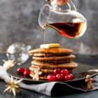 Gingerbread Pancakes These Christmas Gingerbread Pancakes are light and fluffy, with a hint of cinnamon and ginger - perfect for Christmas Day Breakfast!